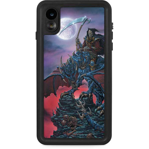 Ed Beard Jr. Dragon Reaper by Ed Beard Jr iPhone Cases